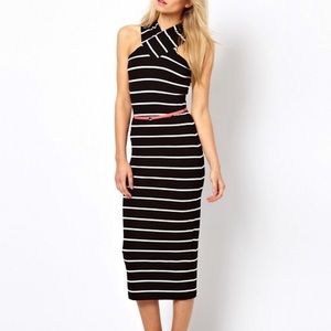 Ted Baker Striped Midi